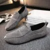 Slippers New Fashion Men's Flat Shoes Casual Lazy Lafer