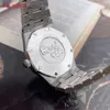 Orologio da polso AP personalizzato Royal Oak Series Watch Womens 33mm Diametro Quarzo Precisione Precisione in acciaio Platinum Leisure Ladies Luxury Orologio