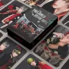 55pcs/set Kpop Ateez Album The World EP. Fin: Will Lomo Card Homemade peryfheral Yunho Seonghwa Yeosang Postcard Card