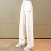 Byxor Spring Girls 'Casual Pants Korean High Street Hip-Hop Style Children's Sports Quality Clothing 2024