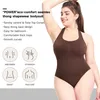 lady Waist Tummy Shaper Corset for women's body shaping neck hanging one-piece top large-sized tight fitting clothing