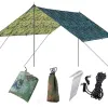 Укрытие 3 размера гамак водонепроницаемый дождевая муха палатка легкая портативная водонепроницаем