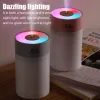 Luchtbevochtiger Home Luminous aroma Diffuser Ultrasone Mist Sprayer Mini CAR Essentiële olie Purifier Humidificador Parfum Hogar