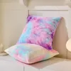 Pillow 2024 Tie Dye Throw Cover For Couch Sofa Bedroom Pillowcase Home Decoraction Luxury Warm Soft Nordic