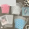 50pcs Pink Star Sac Authesive Opp Sac Transparent Carte Film Sleeve de protection pour Photocard Holder Jewelry Gift Packaging Sacs