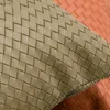 Pillow Plain Cover 45x45cm Solid Faux Green Leather Woven Oliva Couch Sofa Chair Bed Living Room Home Decoration