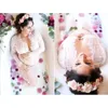 Lace Pregnant Woman Dress Maternity Dresses For Po Shoot Robe Grossesse Baby Shower Pography 240326