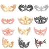 Party Mask Masks Venetian Masquerade Halloween Y Carnival Dance Cosplay Fancy Wedding Gift Mix Color Drop Delivery Events Supplies Dhmyo