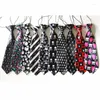 Dog Apparel 100PC/Lot Halloween Large Neckties Skulls Pet Ties Grooming Accessories Supplies