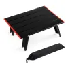 Mobilier extérieur camping table portable pliable mini pour visites plage tente pique-nique barbecue table