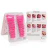 26pcs/set a 10 dimensioni G Curva a forma di curva protezione per unghie scudo coperchio di dito rivestimenti francesi a prova di versamento clip per unghie manicure