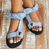 Sandali scarpe da donna estate mimetico mouflaggio color color coaching sandals gancio e loop ladies sandals prua taglie taglie scarpe pianeggianti