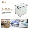 Storage Bottles Clothes Bag Comforter Bin Blankets Bins Large Capacity Non-woven Fabric Organizer Travel Collapsible