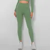 Pantaloni attivi da donna senza cucitura a maglia da maglia da maglia da maglia a forma di arti a forma a V Yoga High Elastic Sports Fitness Fitness