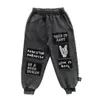 Clothing Sets Autumn/Winter Lmh Childrens Boys/Girls Fleece Hoodie Sweatpants Little Man Happy 230830 Drop Delivery Dh6B1