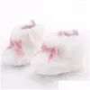 Botas moda invierno bebé bebé pelaje p zapatos de plantilla