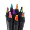 Matite 8pcs/set gradiente arcobaleno matita pasticcini per bambini dipinto per bambini graffiti color matita di cartoleria artistica