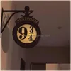 Kerstdecoraties Magic Hanging 9 3/4 Night Light Movie Home Pendant Drop Delivery Garden Feestelijke feestartikelen DHQ3E