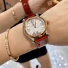 Luxury Women's Happy Gold Half Steel Automatic Mechanical 7 5 Diamonds 30/33/36 Quartz Watch Belt 704254