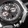 Pulso AP personalizado Relógio Royal Oak Offshore 26400 MECHONICA MECHONICO AUTOMÁTICO ATRAVÉS DO MOVIME