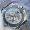 AP Casual-poignet Watch Royal Oak Offshore Series 26400io Mens Watch with Black Ceramic Grey Disc Disc Date Timing 44mm Automatic Machinery