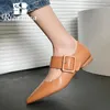 Casual Schuhe RIZABINA 2024 Frauen Wohnungen Echt Leder Bands Schnalle Für Frau Mode Einfache Täglichen Weibliche Schuhe Größe 33-41