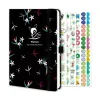 Planners Floral A5 Undated Planner Schedule Notebook Maandelijkse wekelijkse harde cover Journal