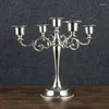 Kerzenhalter Dekorative Candelabra Vintage Duftständer für Blumen Gläser Candelabros Hausdekoration FG09