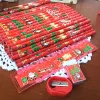 Matite per matite da 50 pezzi di Natale carine per forniture scolastiche cartone animato XMS Affiliatore a matita Riglo set regalo per bambini Premio in legno matita