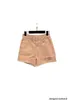 Designer High Version Orange Diamond Wide Leg Denim Shorts for Women Ch Summer Design, Spicy Girl Slimming A-Line Pants Shorts Ro1f