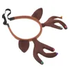 Dog Apparel Elk Reindeer Antler Headband Pet Christmas Costume Headwear Accessories For Dogs Cats