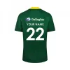 Rugby 2022 RLWC Australia Wallabies Kangaroo Pro Jersey 2022/23 Australië Home Gold Rugby Jersey Shirt Maat Smlxlxxl3xl4xl5xl