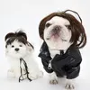 Dog Apparel Pet Wig Cat and Costaly adereços cobrem acessórios de capas