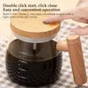 Mugs 400ml Electric Self Stirring Mug Automatic Mixing Cup Glass High-Speed With Lid Portable