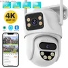 Autres caméras de vidéosurveillance 8MP TRAPPRIPATION IP IPPRÉPROPRE CAME CAMÉRIE WIFI 4K HD PTZ CAM DIBE DUAL SYSTÈME DE SUCHANT AUTO PROTECTION DE SÉCURITÉ CCTV CCTV ICSEE Y240403