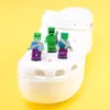 Hot Selling Designer PVC CLOG SHOE CHARMS DIY SKO DECORATION Födelsedag