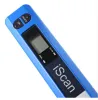 Skannrar iscan mini portable skanner 900DPI LCD Display jpg/pdf format dokumentbild bild iscan handhållare skanner a4 bokskanner