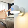 Duvar lambası LED kapalı akıllı dokunuş karartma başucu 350 ° dönen El Ev Dekorasyon Lambaları olabilir