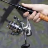 Reels 12+1BB Ultra Light Left/right Interchangeable Fishing Reel 5.2:1 High Quality Soft Grip Spinning Fishing Wheel