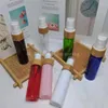 Opslagflessen hoge kwaliteit lege 7 kleur cosmetische spray huisdier plastic potten 2 oz 60 ml amber fles fijne mist spuiter