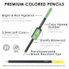 Pennor Nya 120 färg Professional Color Pencil Set Fey Color Tin Box Color Drawing Pencil Lapices de Colores School Artist Supplies