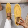 Casual Schuhe Sommer 2024 reiner weicher Sohle bequemer Ladungsanwälte Flat Walk Damen Vielseitige Single-Schuh-Mode Nicht-Schlupf-Frühling Herbst