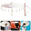 Umbrellas 1 Set Of Chinese Silk Cloth Umbrella Delicate Chic Tassel
