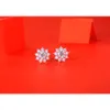 2024 Fashion Earring 18k Gold Plated Silver 0.3/0.5/1 Ct d Color Vvs Moissanite Diamond