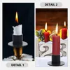 Kerzenhalter Candlestick Metallhalter Creative Tisch Kernstück Taper Desk zur Dekoration