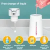 Liquid Soap Dispenser 400 ml Touchless Automatic Foam Dispensers USB Charing White Badrum Smart tvätt Handmaskin ABS Material