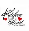 Mutfak, Ana Teklif Duvar Çıkartması Kalbi Çıkarılabilir Duvar Sticker8581294