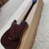 Gitar markası elektro gitar, seçilmiş ahşaptan yapılmış, güzel bağlı, dokunması konforlu, iyi tını, eve ücretsiz teslimat.