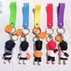 Fashion Cartoon Personagem Chave de Chave de Chave e Anel Key para Backpack Jewelry Keychain 084021