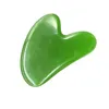 Masaż kamienie skały 1pc Stone Gua Sha Sha desca do twarzy Rose kwarcowy płyt jadeiła narzędzia do masażera narzędzia do twarzy szyi tylne ciało c8t4 2445